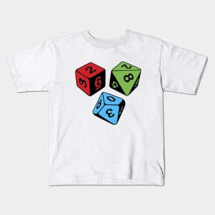 Dice trio Kids T-Shirt